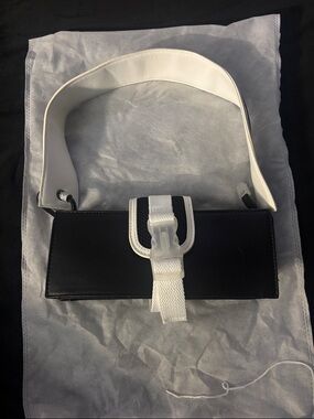 POSTER GIRL Black and White Mini Shoulder Bag